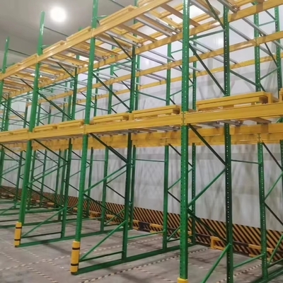 Common Steel Shelving Warehouse Storage Push Back Pallet Racking From For Common
