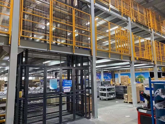 Customized Solutions Pallet Rack Mezzanine Systems Multi Level For Warehouse