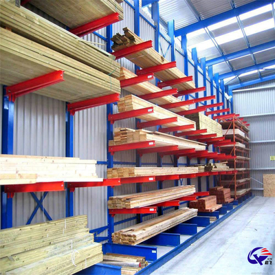 Supermarket Warehouse Heavy Duty Cantilever Storage Rack With Single Side Arm