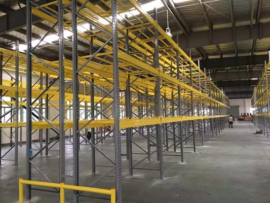 Q235 Heavy-Duty Industrial Metal Pallet Racking System for Adjustable Warehouse Storage