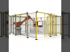 100 kg-1500 kg de charge Contenant en treillis métallique, panier en treillis industriel rectangulaire