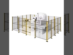 100 kg-1500 kg de charge Contenant en treillis métallique, panier en treillis industriel rectangulaire