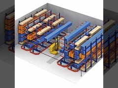 Système d'étagère à couloir étroit démontable pour charges lourdes avec une capacité de 800 à 2000 kg