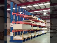 Étagère de stockage à cran industriel, étagère à cran à poutre H à double face simple